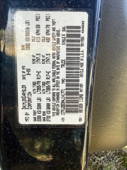 2004 Dodge Ram 3rd Gen - Image 3 of 8