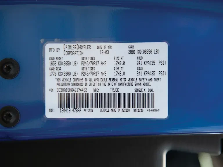 2004 Dodge Ram SRT-10 3rd Gen - Image 20 of 22