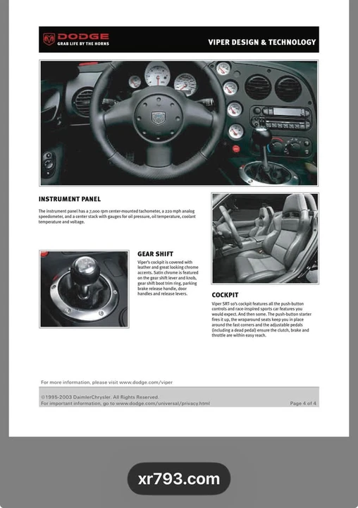 2004 Dodge Viper 3rd Gen - Image 11 of 11