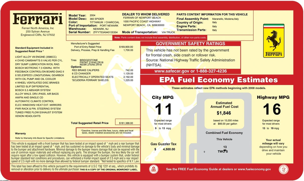 2004 Ferrari 360 - Image 3 of 21