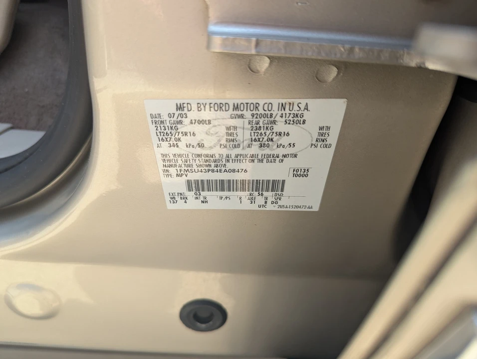 2004 Ford Excursion - Image 20 of 20