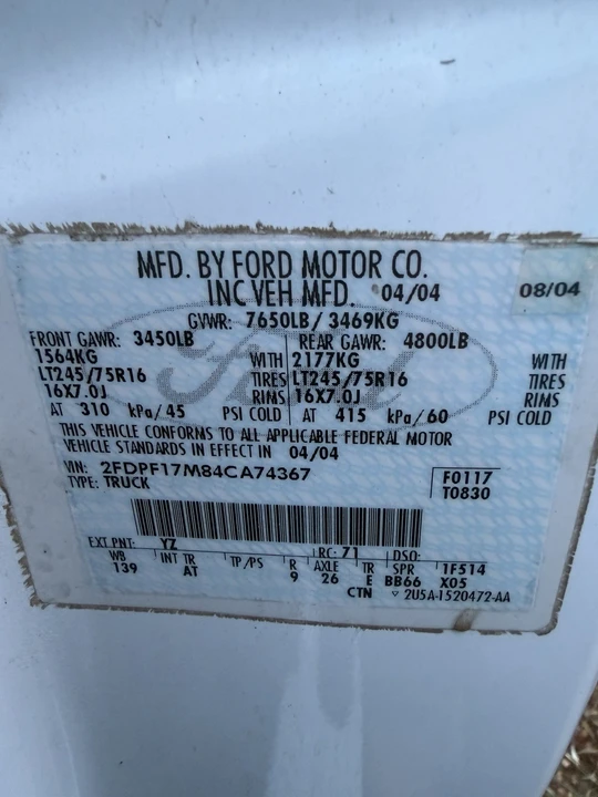 2004 Ford F-150 10th Gen - Image 10 of 12