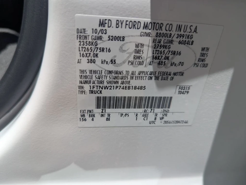 2004 Ford Super Duty 1st Gen - Image 18 of 18