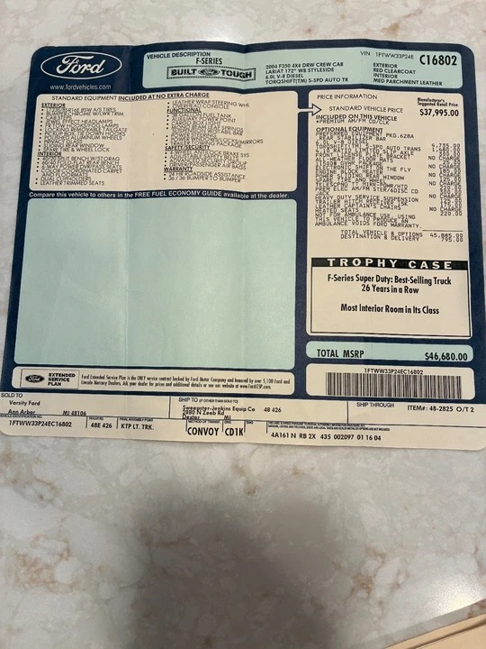 2004 Ford Super Duty 1st Gen - Image 14 of 21