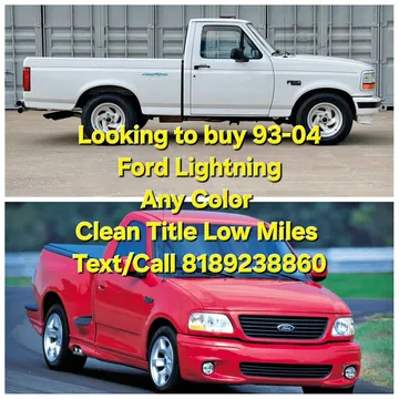 2004 Ford F150 SVT Lightning Pickup 2D 6 1/2 ft