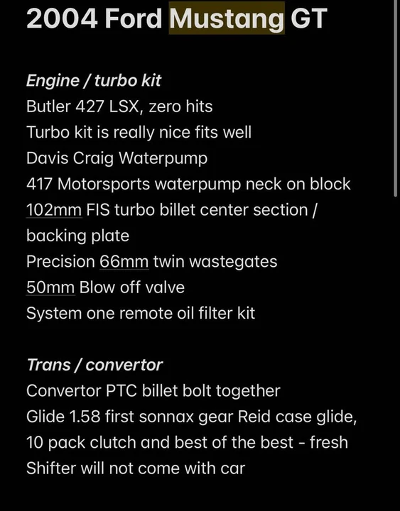 2004 Ford SN95 Mustang - Image 17 of 20