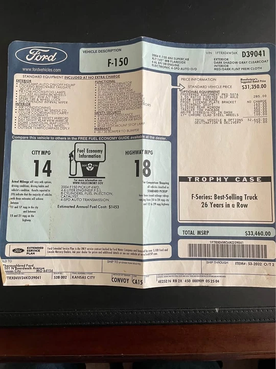 2004 Ford F-150 11th Gen - Image 13 of 14