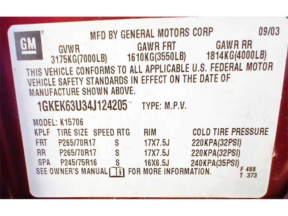 2004 GMC Yukon 2nd Gen - Image 29 of 29
