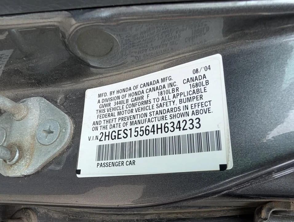 2004 Honda Civic 7th Gen - Image 8 of 8