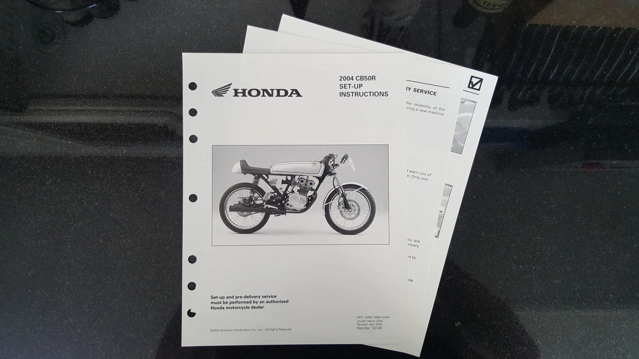 2004 Honda CB50R - Image 24 of 31
