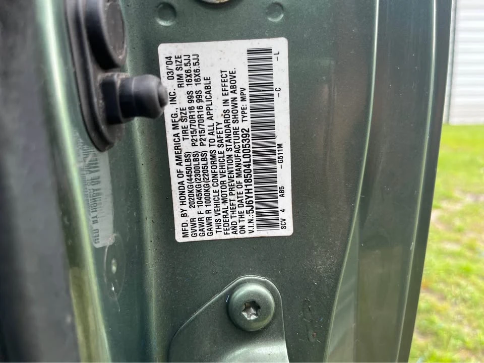 2004 Honda Element - Image 11 of 12
