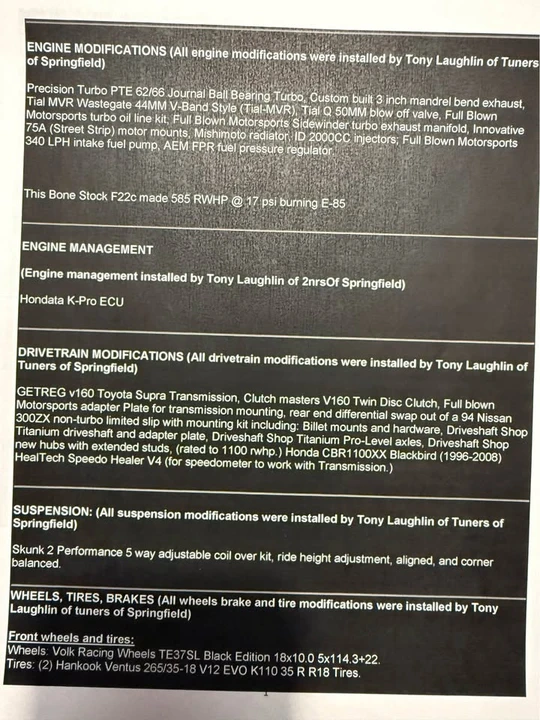 2004 Honda AP2 S2000 - Image 15 of 18