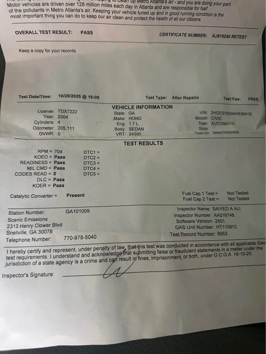 2004 Honda Civic 7th Gen - Image 12 of 12