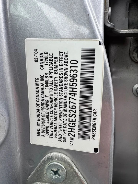 2004 Honda Civic 7th Gen - Image 7 of 15