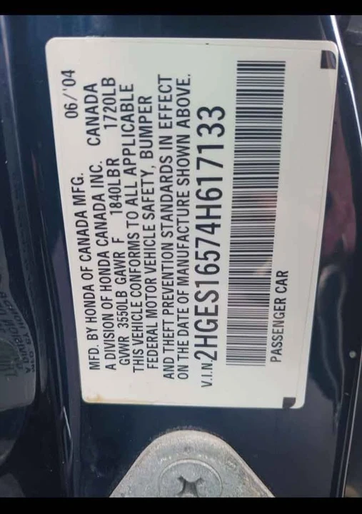 2004 Honda Civic 7th Gen - Image 7 of 9