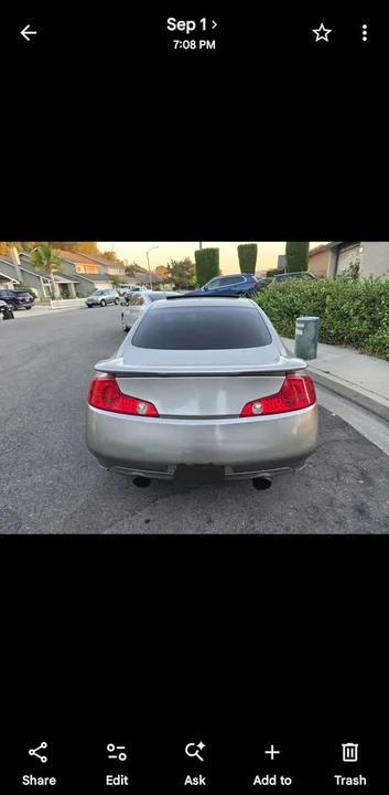 2004 Infiniti G35 3rd Gen - Image 2 of 4