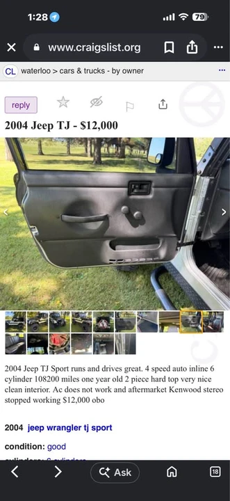 2004 Jeep TJ Wrangler - Image 18 of 18