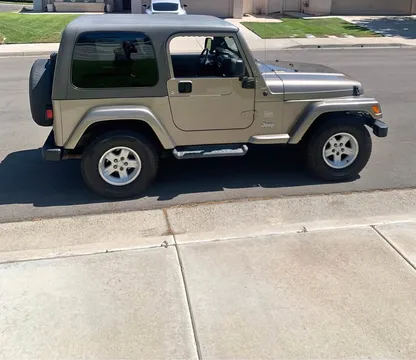 2004 Jeep Wrangler Sahara Sport Utility 2D