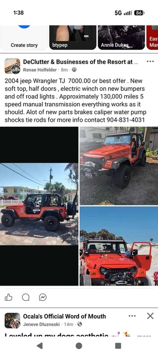 2004 Jeep TJ Wrangler - Image 2 of 4