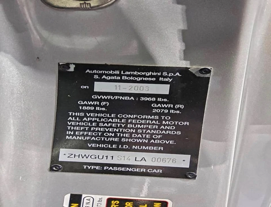 2004 Lamborghini Gallardo - Image 8 of 8