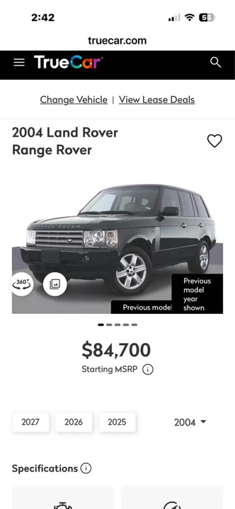 2004 Land Rover Range Rover L322 - Image 5 of 5