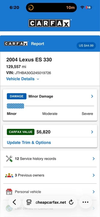 2004 Lexus ES 4th Gen - Image 15 of 16