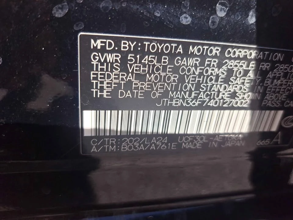 2004 Lexus LS 3rd Gen - Image 11 of 13