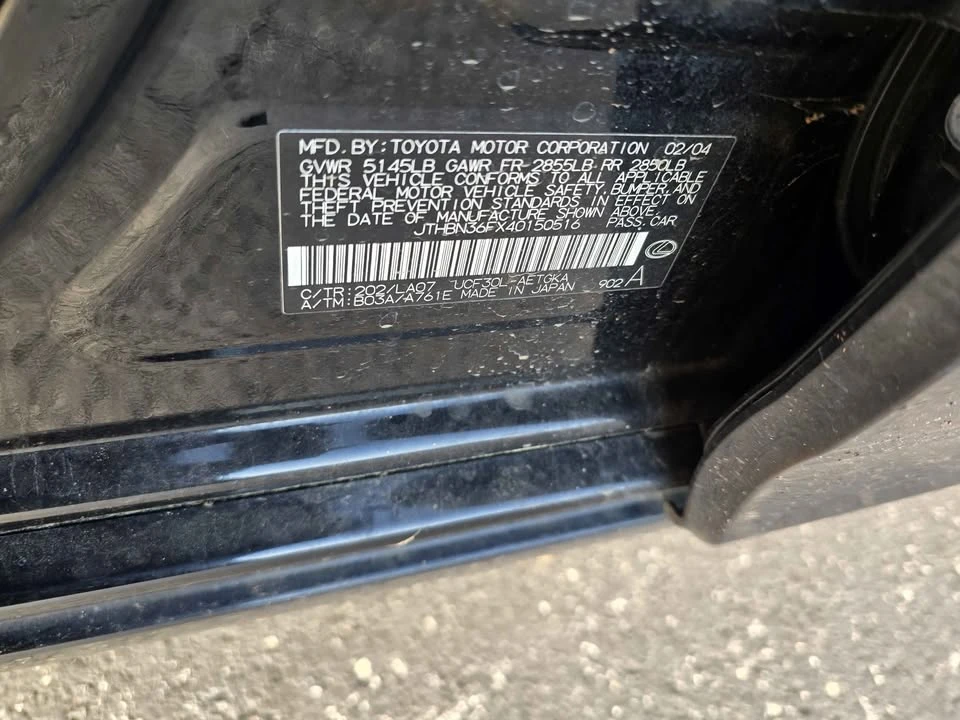 2004 Lexus LS 3rd Gen - Image 13 of 13