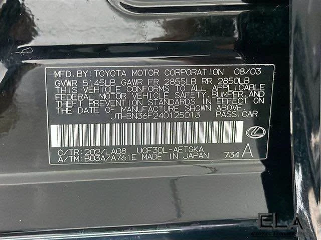 2004 Lexus LS 3rd Gen - Image 12 of 12
