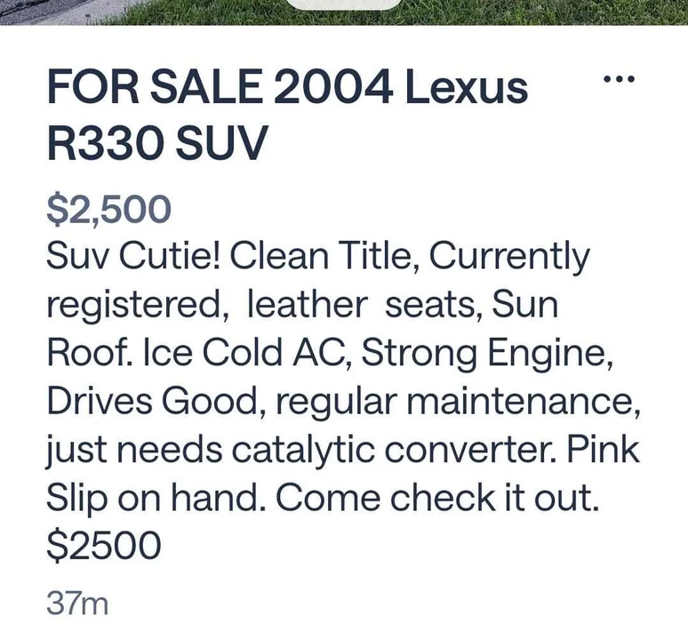 2004 Lexus RX 2nd Gen - Image 3 of 3