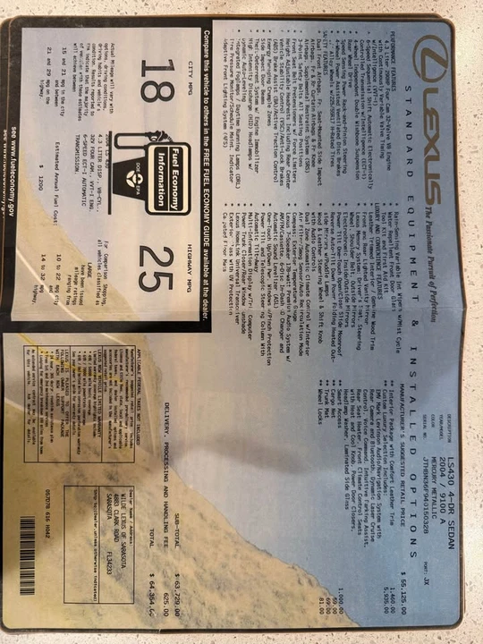 2004 Lexus SC430 - Image 15 of 15
