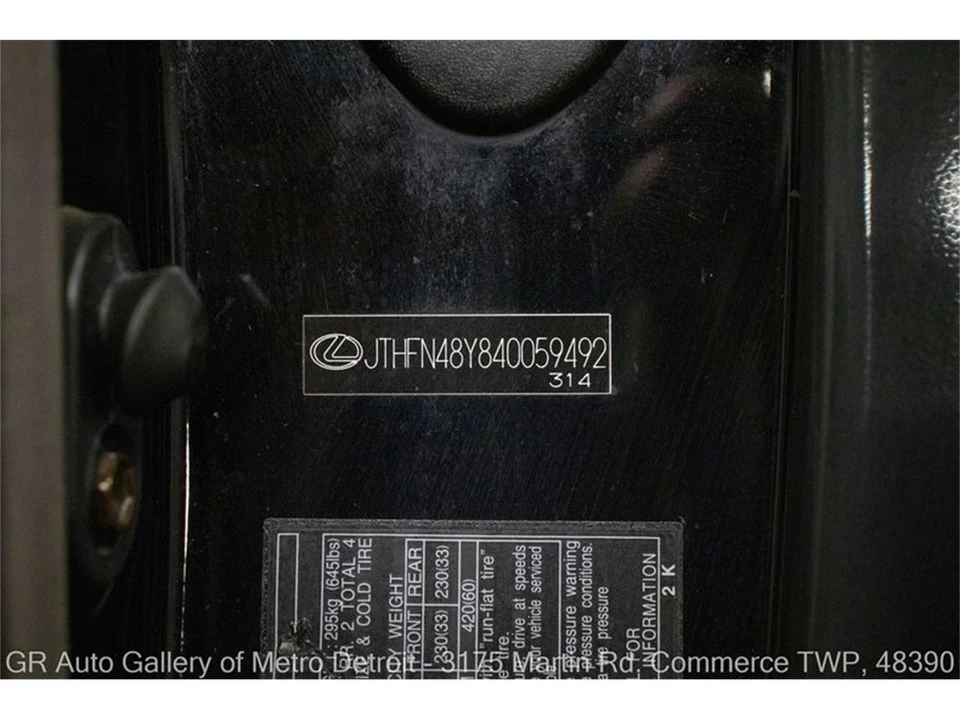 2004 Lexus SC430 - Image 17 of 31