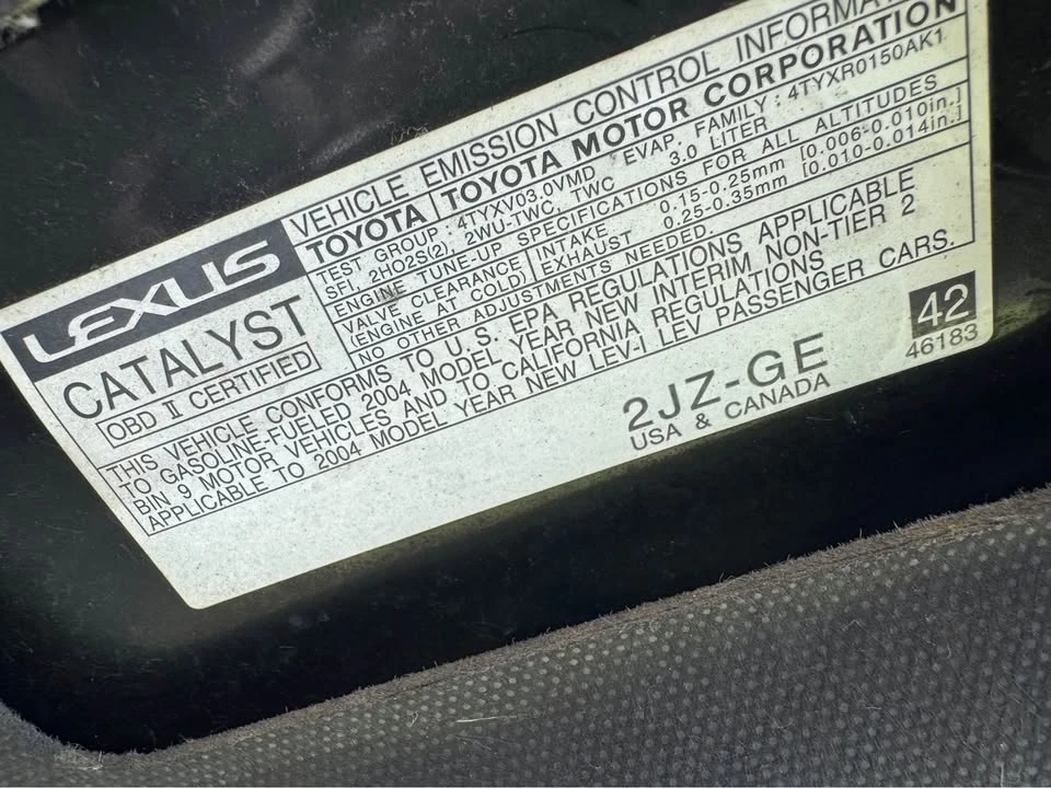 2004 Lexus GS 2nd Gen - Image 12 of 12