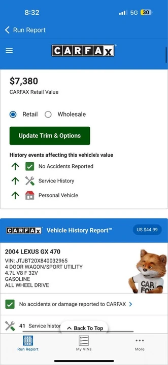 2004 Lexus GX 1st Gen - Image 10 of 10