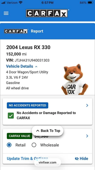 2004 Lexus RX 2nd Gen - Image 5 of 16