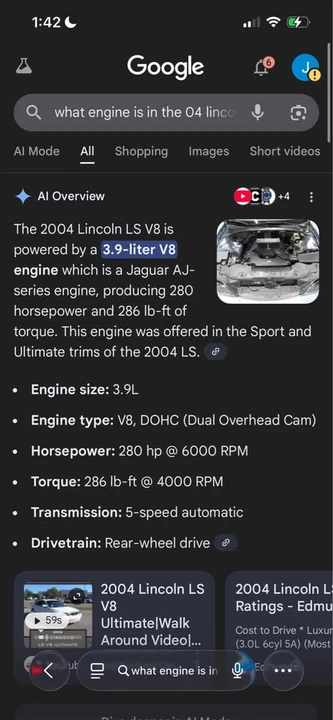 2004 Lincoln LS - Image 15 of 17