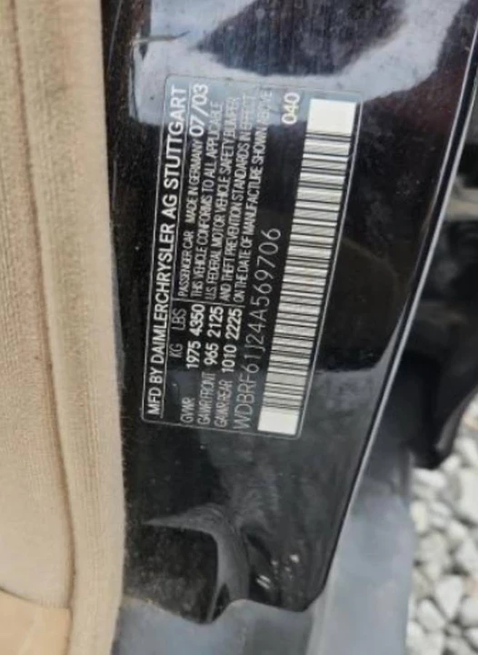 2004 Mercedes-Benz W203 C-Class - Image 12 of 15