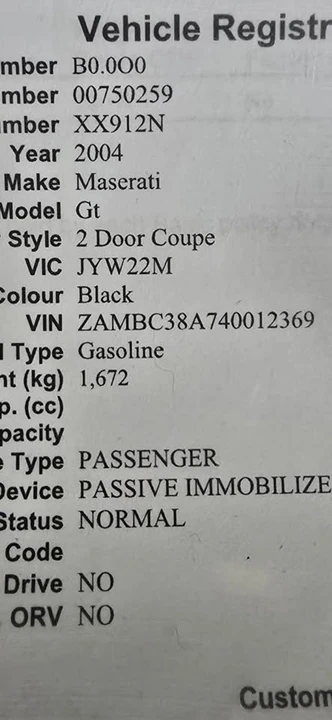 2004 Maserati Coupe - Image 12 of 12
