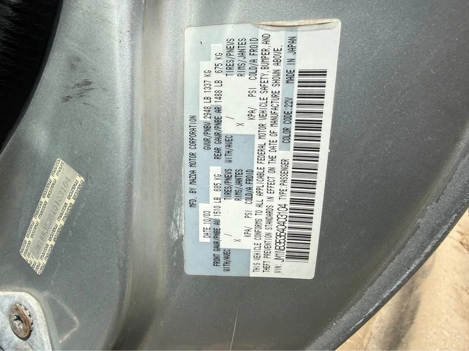 2004 Mazda NB MX-5 Miata - Image 11 of 11