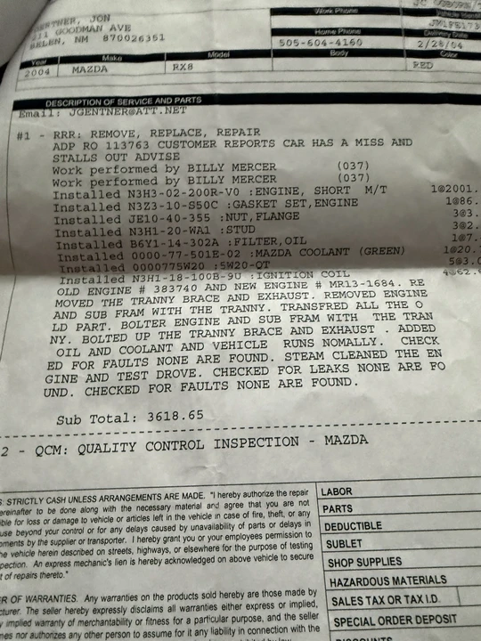 2004 Mazda RX-8 1st Gen - Image 22 of 23