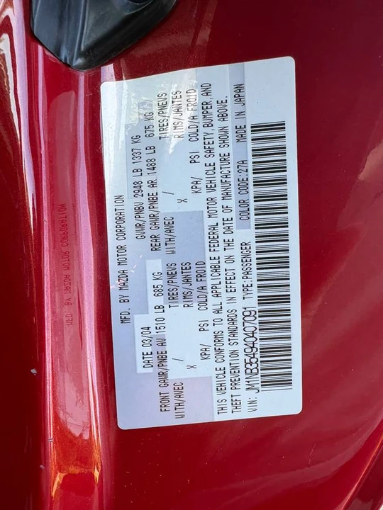 2004 Mazda NB Mazdaspeed MX-5 Miata - Image 20 of 24