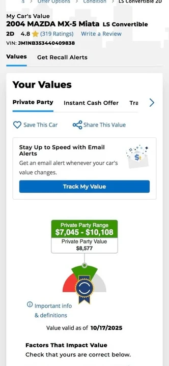 2004 Mazda NB MX-5 Miata - Image 2 of 17