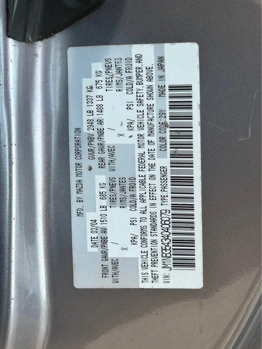 2004 Mazda NB Mazdaspeed MX-5 Miata - Image 18 of 20