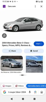 2004 Mercedes-Benz C-Class C 230 Sport Coupe 2D