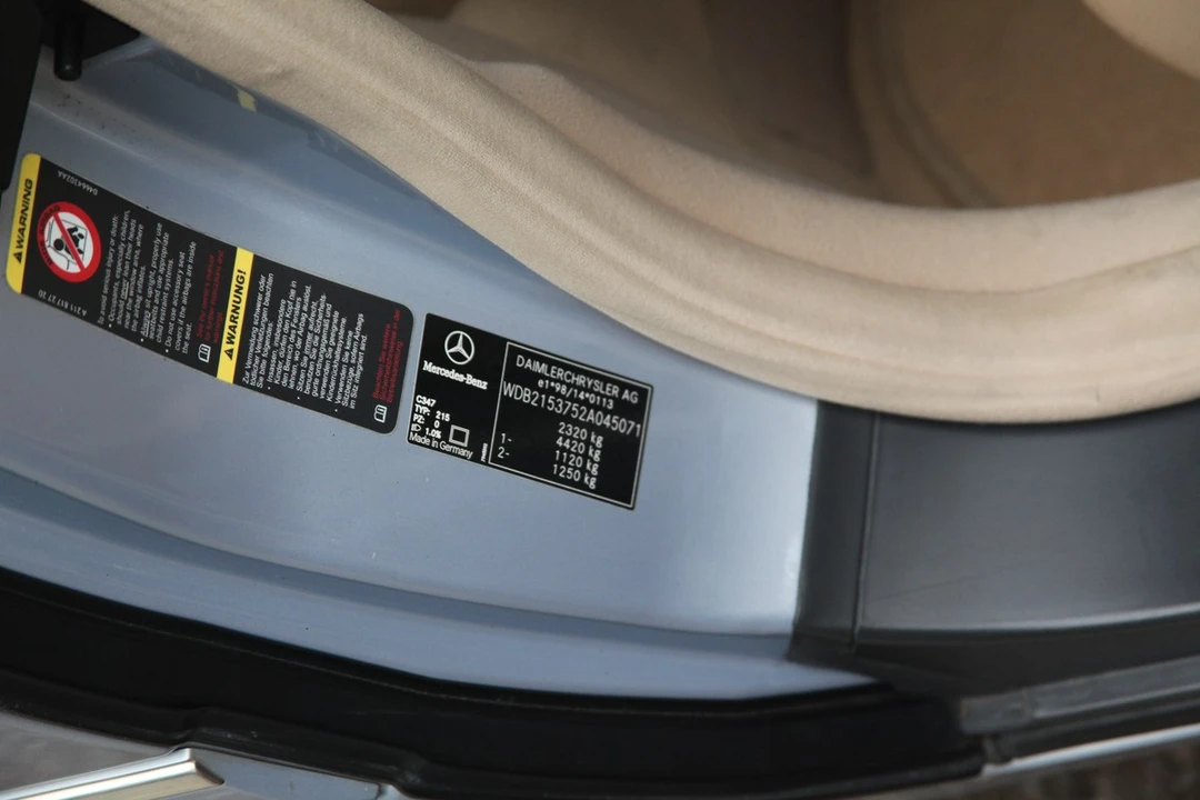 2004 Mercedes-Benz C215 CL-Class - Image 29 of 30