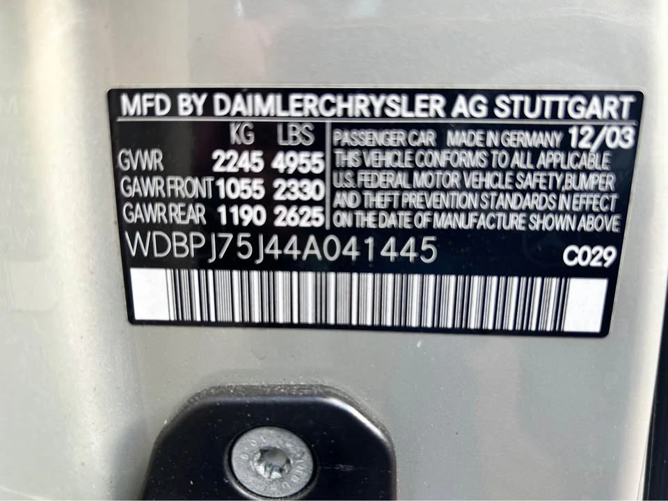 2004 Mercedes-Benz C215 CL-Class - Image 17 of 19