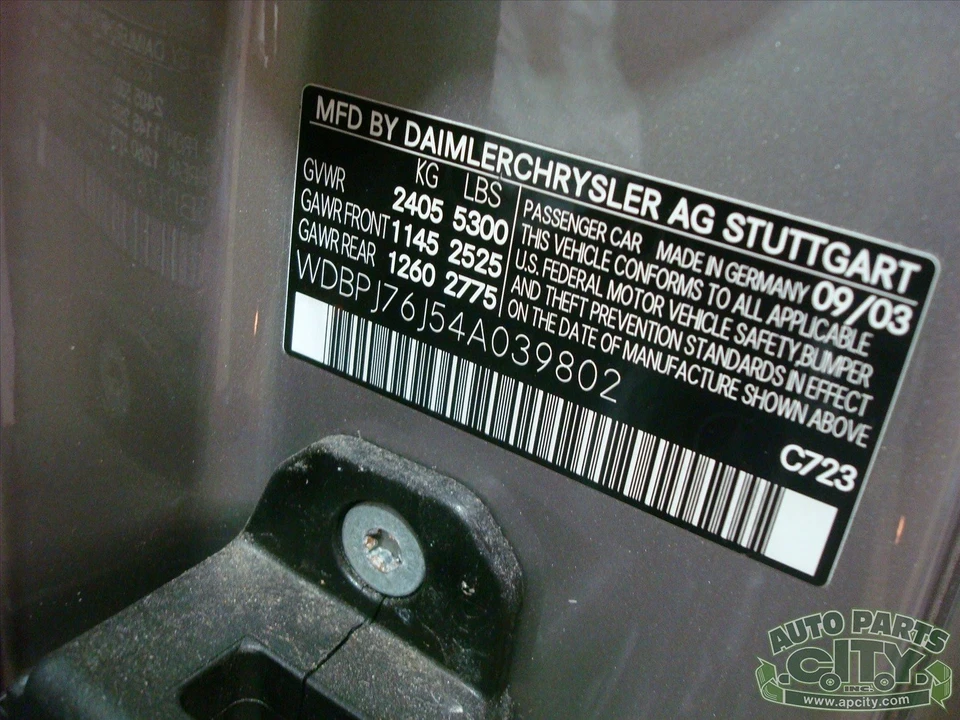2004 Mercedes-Benz C215 CL-Class - Image 11 of 20