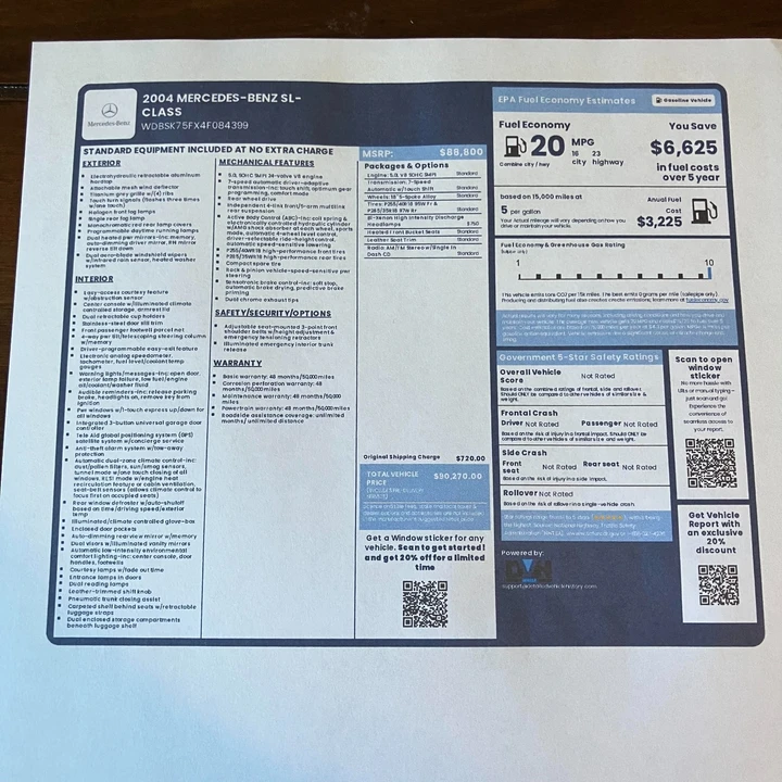 2004 Mercedes-Benz R230 SL-Class - Image 22 of 23