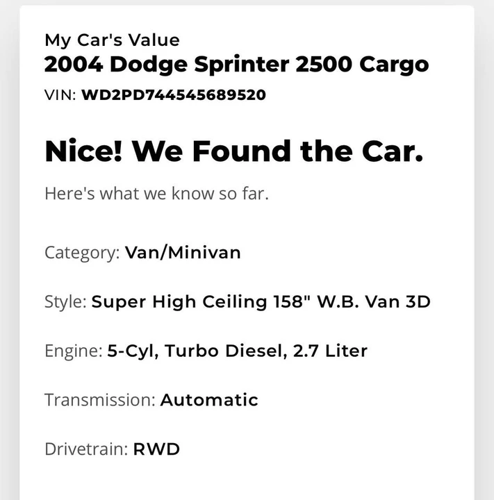 2004 Mercedes-Benz T1N Sprinter - Image 9 of 10
