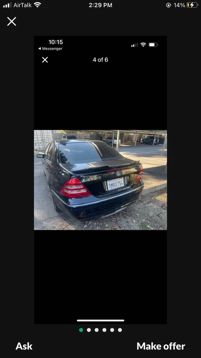 2004 Mercedes-Benz W203 C-Class - Image 3 of 4